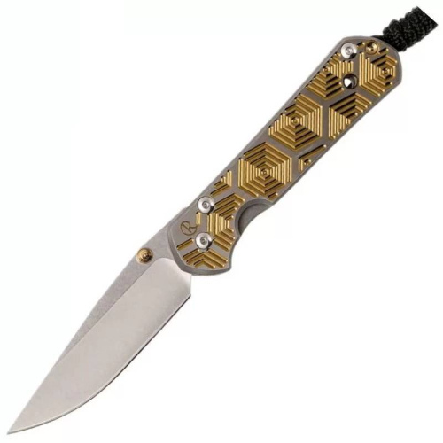 Складной нож Chris Reeve Large Sebenza 21 Gold фото 5 Складной нож Chris Reeve Large Sebenza 21 Gold фото 5