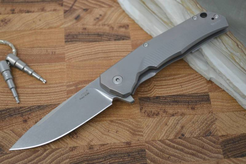 Складной нож Lion Steel Нож складной LionSteel TRE BR BR фото 4