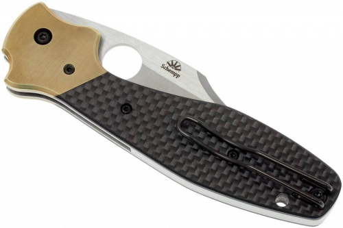 Складной нож Spyderco Schempp Bowie 190CFP фото 20